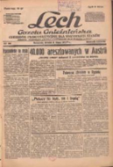 Lech.Gazeta Gnieźnieńska: codzienne pismo polityczne dla wszystkich stan&oacute;w. Dodatki: tygodniowy "Lechita" i powieściowy oraz dwutygodnik "Leszek" 1938.07.06 R.38 Nr151