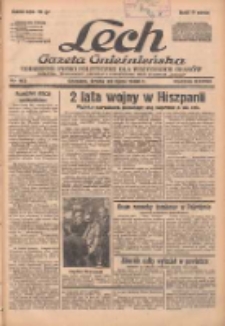 Lech.Gazeta Gnieźnieńska: codzienne pismo polityczne dla wszystkich stan&oacute;w. Dodatki: tygodniowy "Lechita" i powieściowy oraz dwutygodnik "Leszek" 1938.07.20 R.38 Nr163