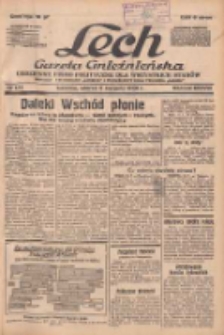 Lech.Gazeta Gnieźnieńska: codzienne pismo polityczne dla wszystkich stan&oacute;w. Dodatki: tygodniowy "Lechita" i powieściowy oraz dwutygodnik "Leszek" 1938.08.02 R.38 Nr174