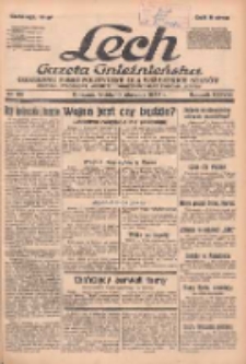 Lech.Gazeta Gnieźnieńska: codzienne pismo polityczne dla wszystkich stan&oacute;w. Dodatki: tygodniowy "Lechita" i powieściowy oraz dwutygodnik "Leszek" 1938.08.10 R.38 Nr181