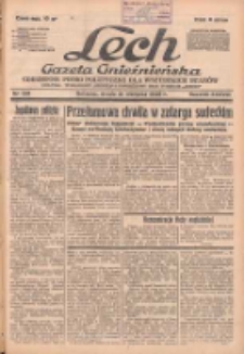 Lech.Gazeta Gnieźnieńska: codzienne pismo polityczne dla wszystkich stan&oacute;w. Dodatki: tygodniowy "Lechita" i powieściowy oraz dwutygodnik "Leszek" 1938.08.31 R.38 Nr198