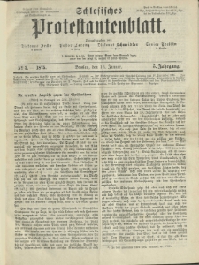 Schlesisches Protestantenblatt. 1875.01.16 Jg.5 No3