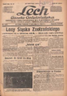 Lech.Gazeta Gnieźnieńska: codzienne pismo polityczne dla wszystkich stan&oacute;w. Dodatki: tygodniowy "Lechita" i powieściowy oraz dwutygodnik "Leszek" 1938.10.02 R.38 Nr226