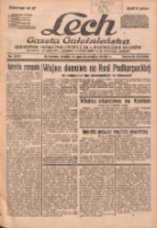 Lech.Gazeta Gnieźnieńska: codzienne pismo polityczne dla wszystkich stan&oacute;w. Dodatki: tygodniowy "Lechita" i powieściowy oraz dwutygodnik "Leszek" 1938.10.19 R.38 Nr240