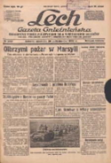 Lech.Gazeta Gnieźnieńska: codzienne pismo polityczne dla wszystkich stan&oacute;w. Dodatki: tygodniowy "Lechita" i powieściowy oraz dwutygodnik "Leszek" 1938.10.30 R.38 Nr250