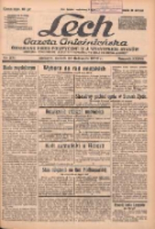 Lech.Gazeta Gnieźnieńska: codzienne pismo polityczne dla wszystkich stan&oacute;w. Dodatki: tygodniowy "Lechita" i powieściowy oraz dwutygodnik "Leszek" 1938.11.26 R.38 Nr271
