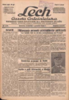 Lech.Gazeta Gnieźnieńska: codzienne pismo polityczne dla wszystkich stan&oacute;w. Dodatki: tygodniowy "Lechita" i powieściowy oraz dwutygodnik "Leszek" 1938.12.01 R.38 Nr275
