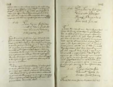 List Piotra Tomickiego do Achacego Czemy