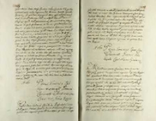 List Piotra Tomickiego do Jana Chojeńskiego archidiakona krakpwskiego