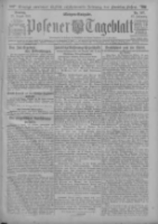 Posener Tageblatt 1918.08.25 Jg.57 Nr397