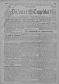 Posener Tageblatt 1918.09.27 Jg.57 Nr454