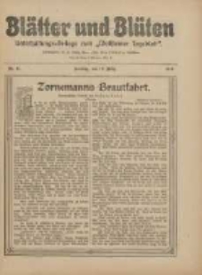 Blätter und Blüten: unterhaltungs-Beilage zum "Wollsteiner Tageblatt" 1911.03.12 Nr11