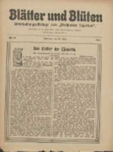 Blätter und Blüten: unterhaltungs-Beilage zum "Wollsteiner Tageblatt" 1911.07.30 Nr30