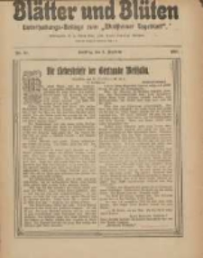 Blätter und Blüten: unterhaltungs-Beilage zum "Wollsteiner Tageblatt" 1911.12.03 Nr48
