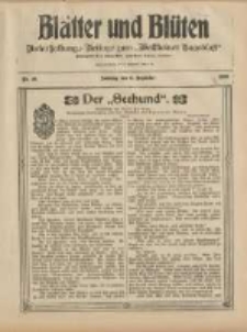 Bl&auml;tter und Bl&uuml;ten: unterhaltungs-Beilage zum "Wollsteiner Tageblatt" 1908.12.06 Nr49