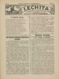 Lechita: dodatek niedzielny do Lecha - Gazety Gnieźnieńskiej 1925.01.29 R.2 Nr5
