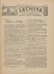 Lechita: dodatek niedzielny do Lecha - Gazety Gnieźnieńskiej 1927.07.17 R.4 Nr30