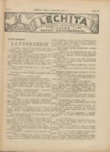 Lechita: dodatek niedzielny do Lecha - Gazety Gnieźnieńskiej 1927.08.14 R.4 Nr34