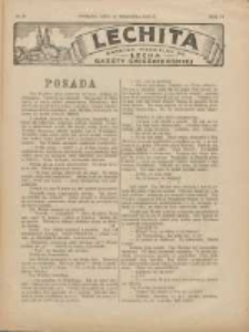 Lechita: dodatek niedzielny do Lecha - Gazety Gnieźnieńskiej 1927.09.11 R.4 Nr38