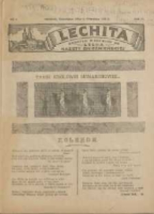 Lechita: dodatek niedzielny do Lecha - Gazety Gnieźnieńskiej 1929.01.06 R.6 Nr1