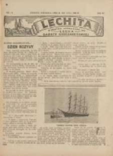Lechita: dodatek niedzielny do Lecha - Gazety Gnieźnieńskiej 1929.04.21 R.6 Nr16