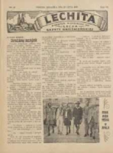 Lechita: dodatek niedzielny do Lecha - Gazety Gnieźnieńskiej 1929.07.28 R.6 Nr29