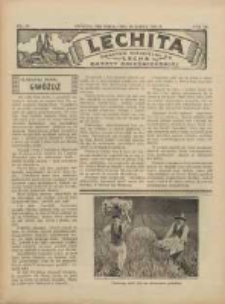 Lechita: dodatek niedzielny do Lecha - Gazety Gnieźnieńskiej 1930.03.30 R.7 Nr13