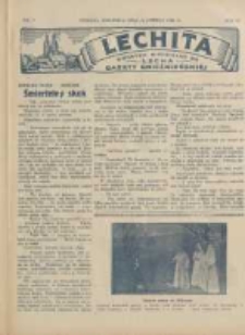 Lechita: dodatek niedzielny do Lecha - Gazety Gnieźnieńskiej 1929.02.24 R.6 Nr8