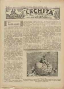 Lechita: dodatek niedzielny do Lecha - Gazety Gnieźnieńskiej 1930.06.29 R.7 Nr26