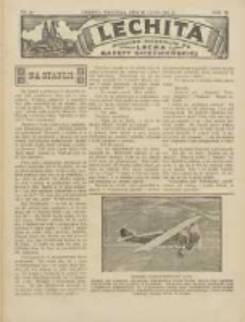 Lechita: dodatek niedzielny do Lecha - Gazety Gnieźnieńskiej 1930.07.20 R.7 Nr29