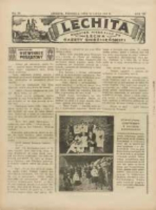 Lechita: dodatek niedzielny do Lecha - Gazety Gnieźnieńskiej 1930.07.27 R.7 Nr30