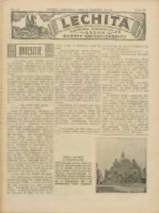 Lechita: dodatek niedzielny do Lecha - Gazety Gnieźnieńskiej 1930.08.24 R.7 Nr34