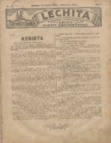 Lechita: dodatek niedzielny do Lecha - Gazety Gnieźnieńskiej 1928.04.01 R.5 Nr14