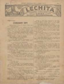 Lechita: dodatek niedzielny do Lecha - Gazety Gnieźnieńskiej 1928.07.01 R.5 Nr27