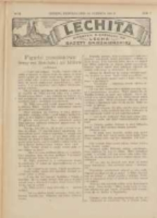 Lechita: dodatek niedzielny do Lecha - Gazety Gnieźnieńskiej 1928.06.10 R.5 Nr24