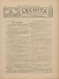 Lechita: dodatek niedzielny do Lecha - Gazety Gnieźnieńskiej 1928.03.25 R.5 Nr13