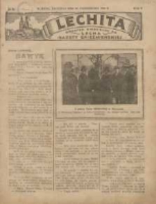 Lechita: dodatek niedzielny do Lecha - Gazety Gnieźnieńskiej 1928.10.28 R.5 Nr44