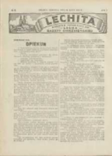 Lechita: dodatek niedzielny do Lecha - Gazety Gnieźnieńskiej 1928.07.29 R.5 Nr31