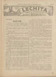 Lechita: dodatek niedzielny do Lecha - Gazety Gnieźnieńskiej 1928.09.16 R.5 Nr38