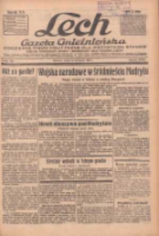 Lech.Gazeta Gnieźnieńska: codzienne pismo polityczne dla wszystkich stan&oacute;w. Dodatki: tygodniowy "Lechita" i powieściowy oraz dwutygodnik "Leszek" 1936.11.18 R.36 Nr269