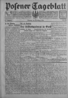 Posener Tageblatt 1932.09.25 Jg.71 Nr220