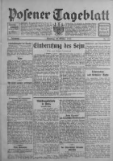 Posener Tageblatt 1932.10.30 Jg.71 Nr250