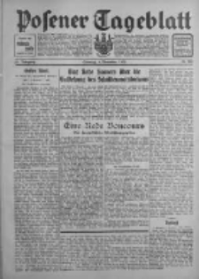 Posener Tageblatt 1932.11.06 Jg.71 Nr255