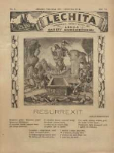 Lechita: dodatek niedzielny do Lecha - Gazety Gnieźnieńskiej 1931.04.05 R.8 Nr14