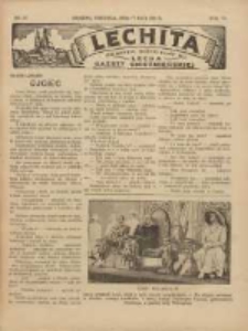 Lechita: dodatek niedzielny do Lecha - Gazety Gnieźnieńskiej 1931.05.17 R.8 Nr20
