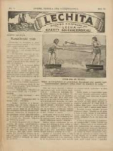 Lechita: dodatek niedzielny do Lecha - Gazety Gnieźnieńskiej 1931.06.14 R.8 Nr24
