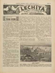Lechita: dodatek niedzielny do Lecha - Gazety Gnieźnieńskiej 1931.11.08 R.8 Nr45