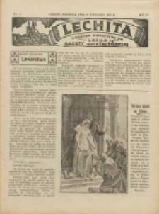 Lechita: dodatek niedzielny do Lecha - Gazety Gnieźnieńskiej 1931.11.22 R.8 Nr47