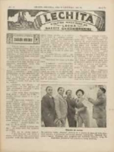 Lechita: dodatek niedzielny do Lecha - Gazety Gnieźnieńskiej 1931.11.29 R.8 Nr48