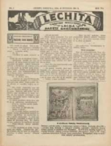 Lechita: dodatek niedzielny do Lecha - Gazety Gnieźnieńskiej 1932.01.10 R.9 Nr2